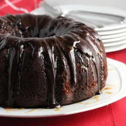 CHOCOLATE BANANA CAKE