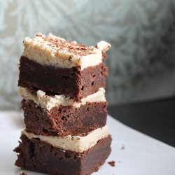 Brownies with Cookie Dough Frosting