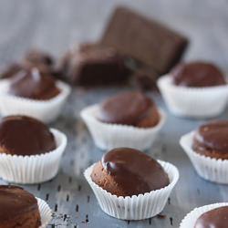 Chocolate-Dipped Financiers