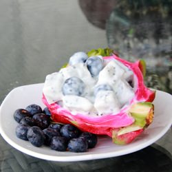 Dragonfruit Blueberry Chia Salad