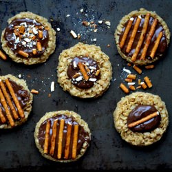 Brown Butter PB Pretzel Treats