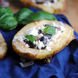 Greek-Style Potato Skins