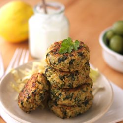 Greek Style Quinoa Patties