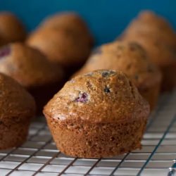 Raspberry Bran Muffins