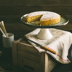 Rosemary Semolina Cake