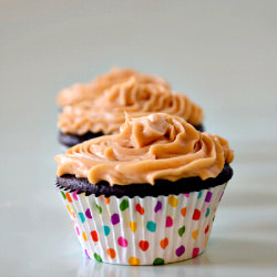 Dark Chocolate Cupcakes