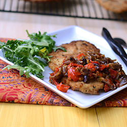 Breaded Chicken Tapanade