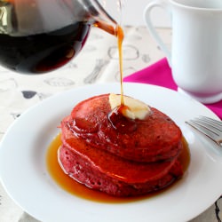 Red Velvet Pancakes – with Beets!