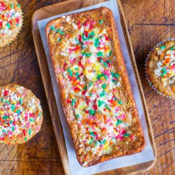 Banana Yogurt Muffins & Little Loaf