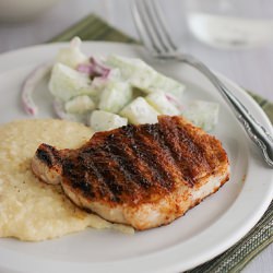 Barbecue Rubbed Pork Chops