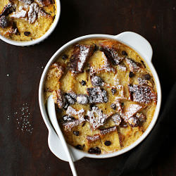 Bread and Chocolate Pudding