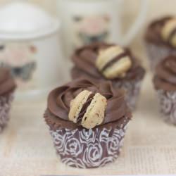 Coffee-Chocolate Cupcake&Macarons