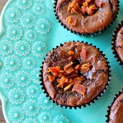 Bourbon Bacon Brownies