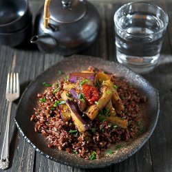 Stir-Fried Eggplant with Sambal