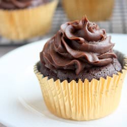 Flourless Chocolate Cupcakes