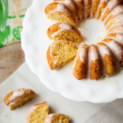 Whole Meyer Lemon Semolina Cake