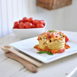 Easy Lasagna Cups