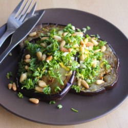 Eggplant with Gremolata