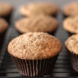 Sourdough Banana Muffins