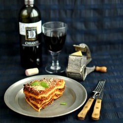 Homemade Lasagne Bolognese