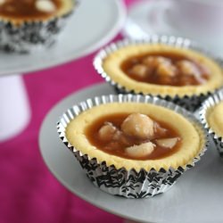 White Chocolate Cheesecake Cups