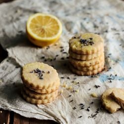 Lavender Lemon Shortbread