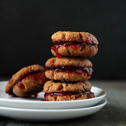 PB&J Sandwich Cookies