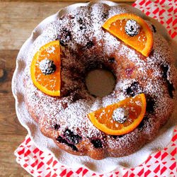 Blackberry Bundt Cake
