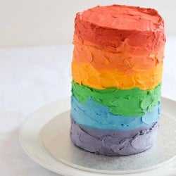 Rainbow Red Velvet Cake