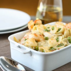 Creamy Gruyere and Shrimp