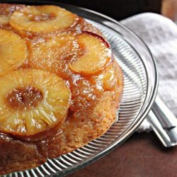 Pineapple Peach Upside Down Cake