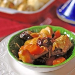 Chicken Tagine with Prunes