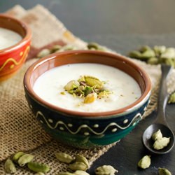 Cardamom and Rosewater Kheer