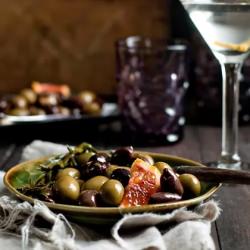 Citrus & Chili Marinated Olives