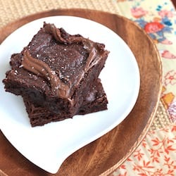 Brown Butter Nutella Swirl Brownies