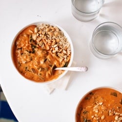 Vegetarian West African Peanut Soup