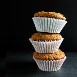 Dark Chocolate Granola Muffins