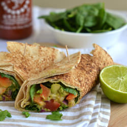 Shrimp Avocado Wraps