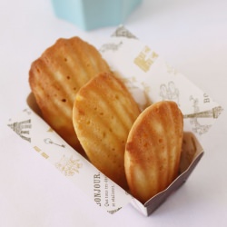 Brown Butter and Coconut Madeleines