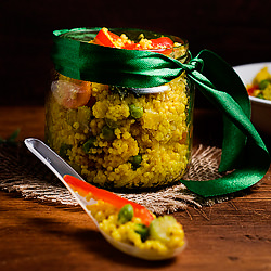 Turmeric and Vegetable Millet