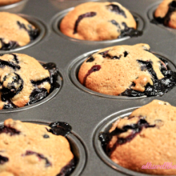 Healthy and Yummy Blueberry Muffins