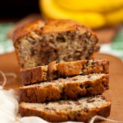 Yogurt Banana Chocolate Bread
