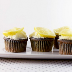 Blueberry & Lemon Cupcakes