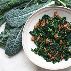 Wilted Kale and Bacon Salad