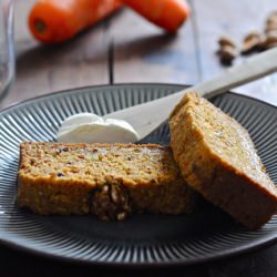 Sweet Carrot & Cinnamon Bread