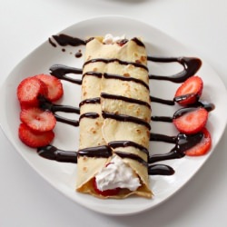 Crepe with Mascarpone Cream