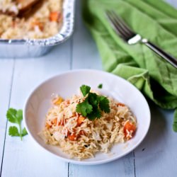 Coconut Papaya Basmati Rice