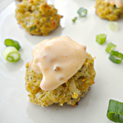 Crispy Cheese and Dill Quinoa Balls