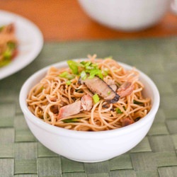 Roast Pork Lo Mein