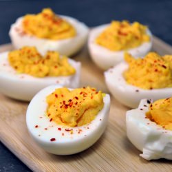 Spicy Deviled Eggs